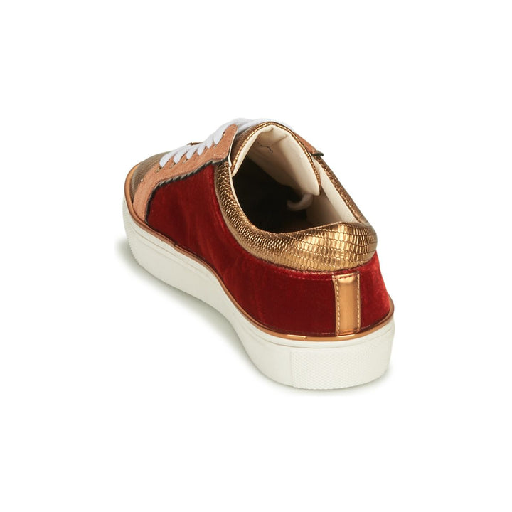 Andre Baskets Casual Femme Rouge