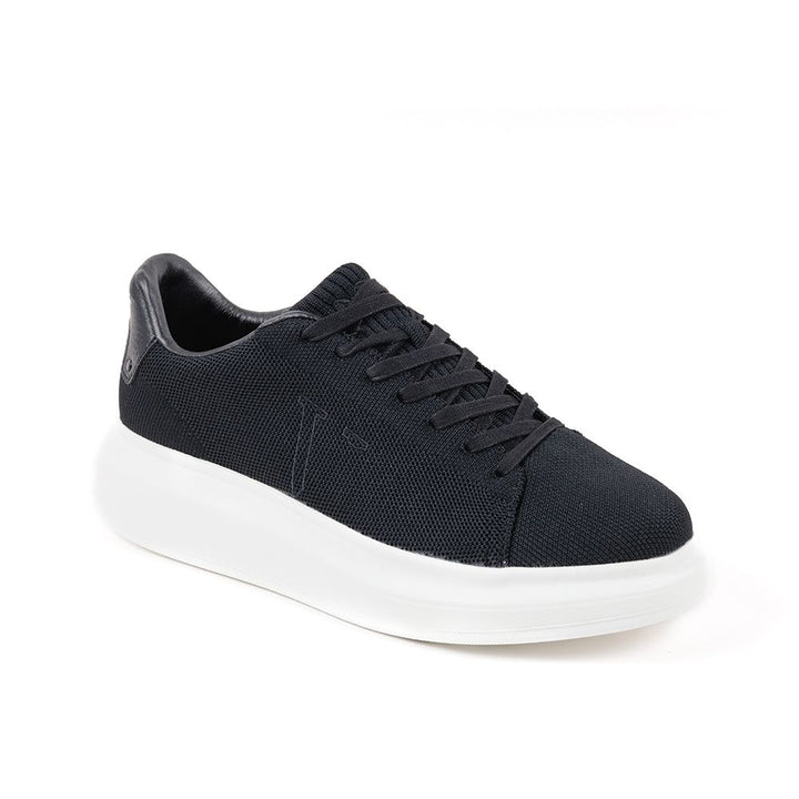 VO7 Baskets de Luxe Elysee Homme Noir