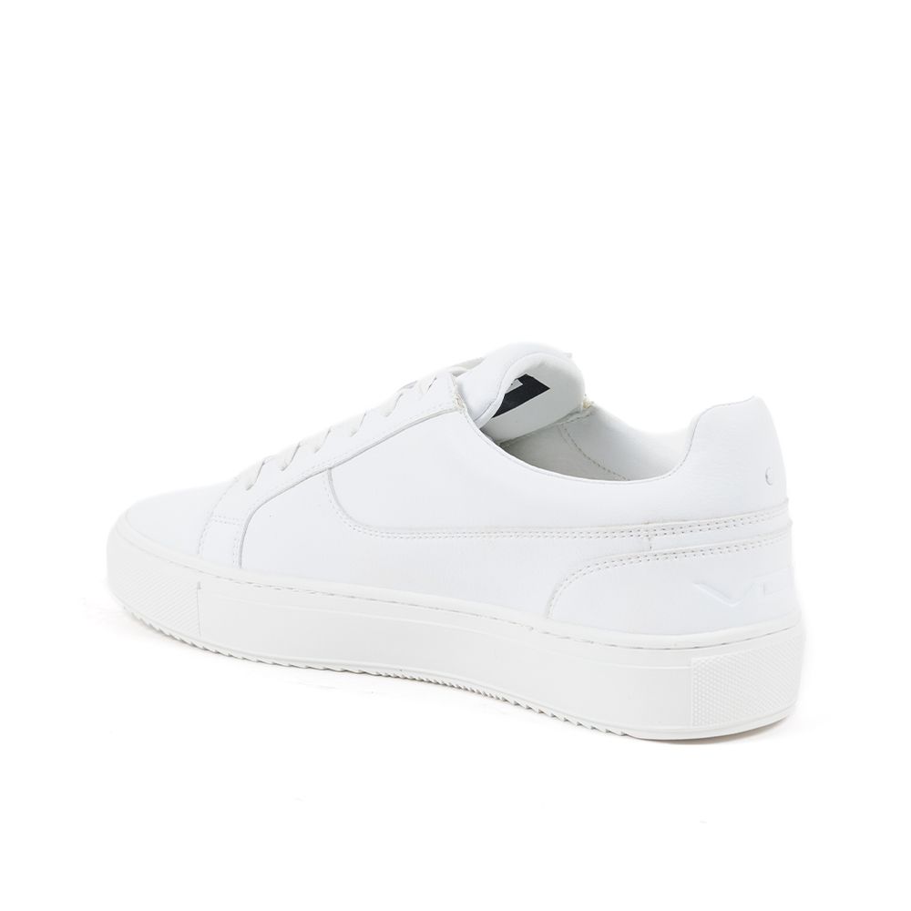 VO7 Baskets de Luxe Roma Pur Homme Blanc