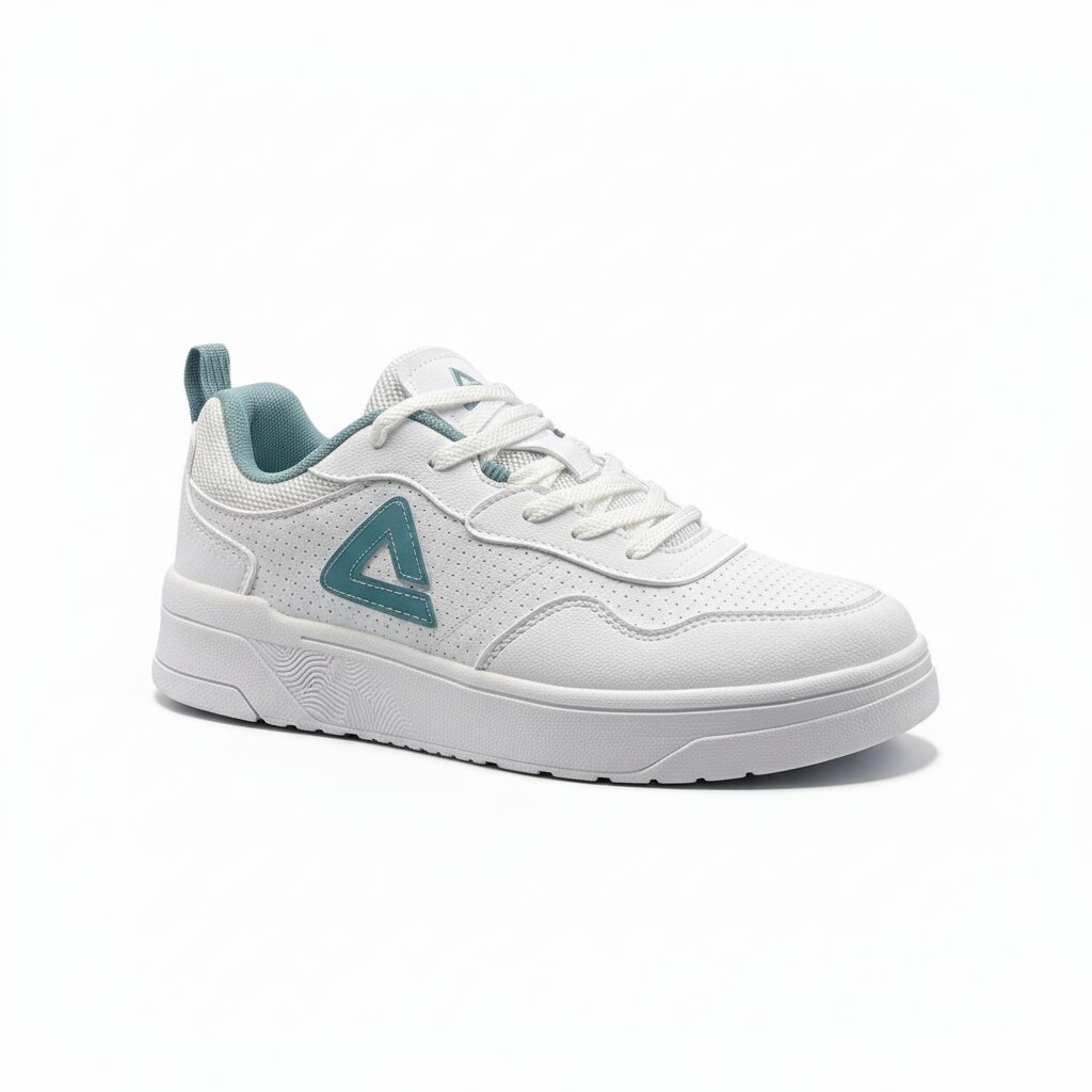 Peak Taichi Casual Flat Shoes White/Green