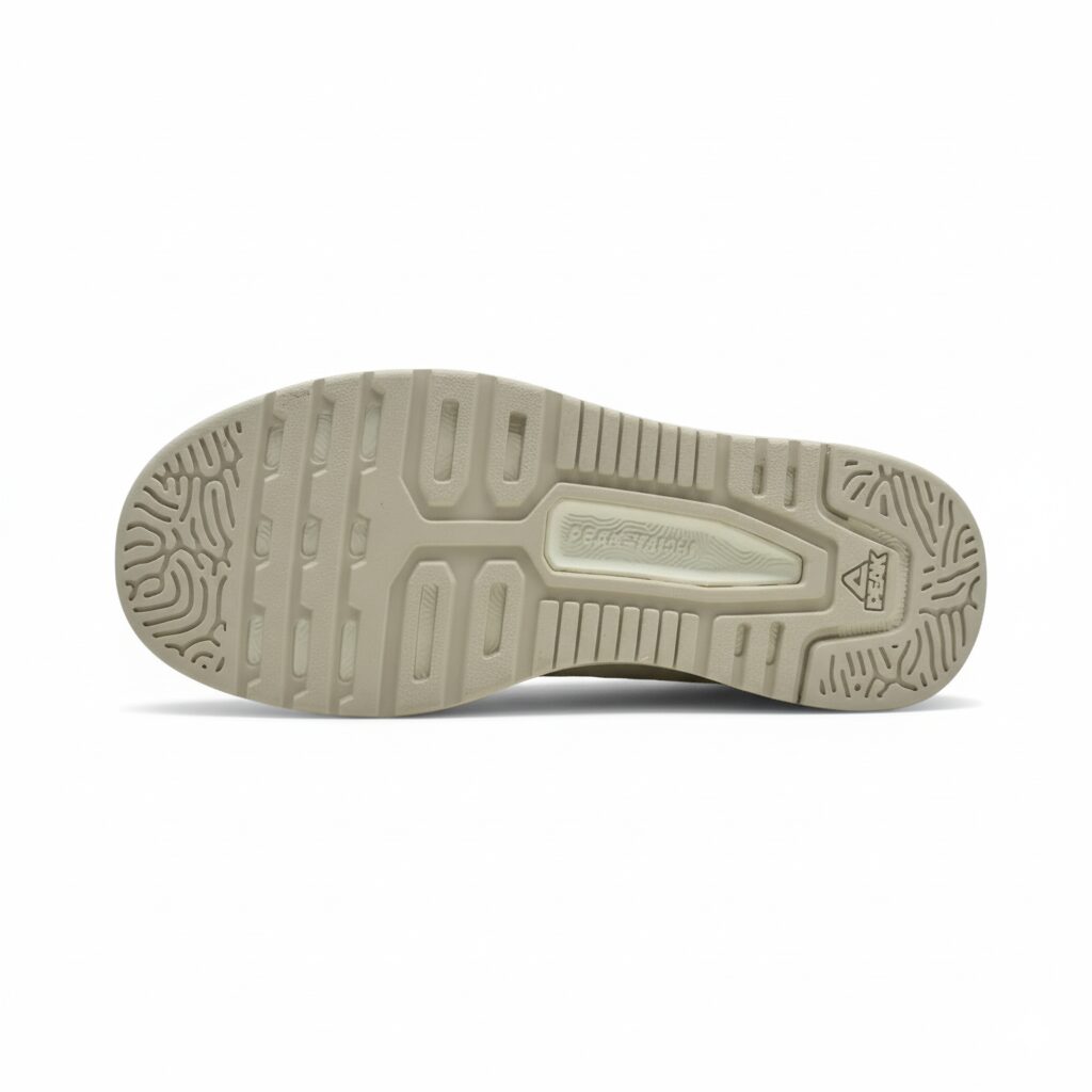 Peak Taichi Casual Flat Shoes Yellow/White