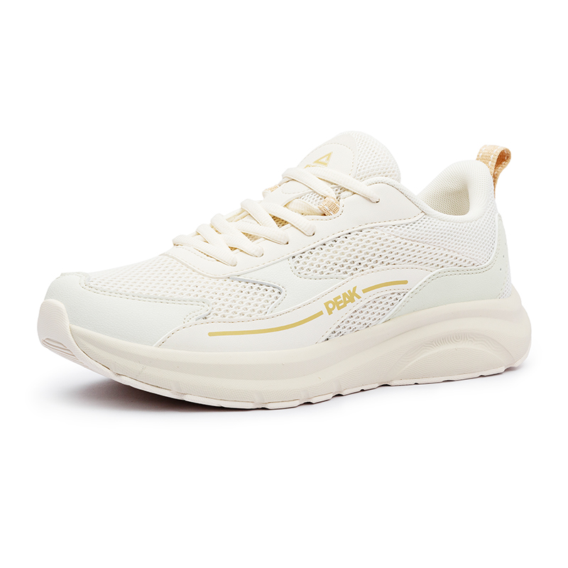 Peak Taichi Walking Shoes Canvas White