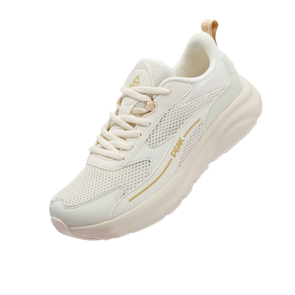 Peak Taichi Walking Shoes Canvas White