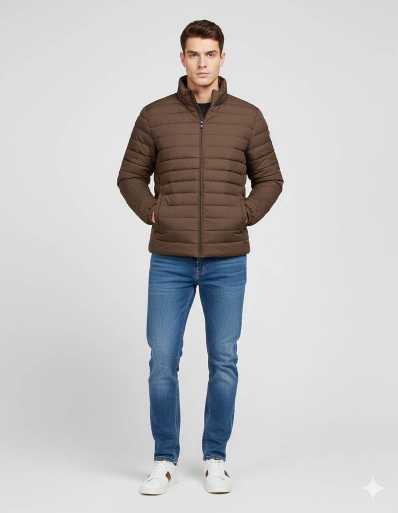 Jack & Jones Doudoune Seal Brown