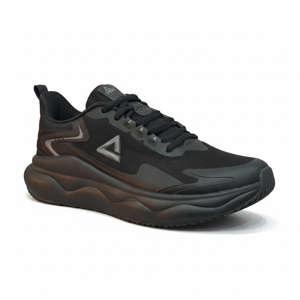 Peak Taichi Walking Shoes All Black