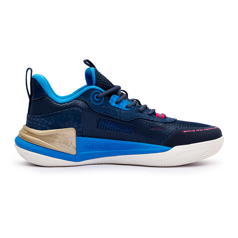 Peak Taichi Basketball Match Shoes-Dk.Blue