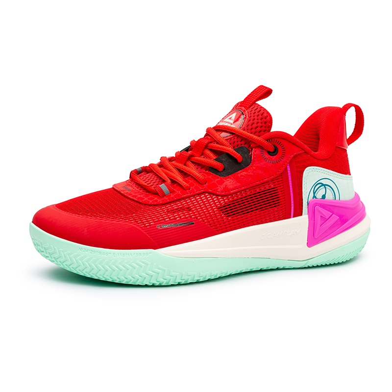 Peak Taichi Basketball Match Shoes-Red