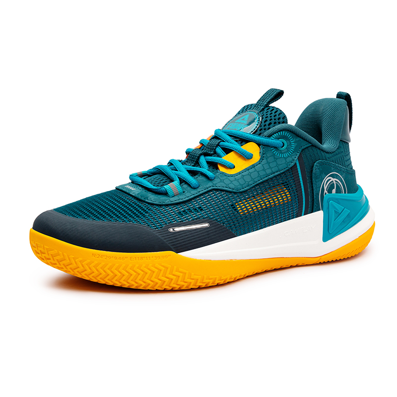 Peak Taichi Basketball Match Shoes-Celadon Green