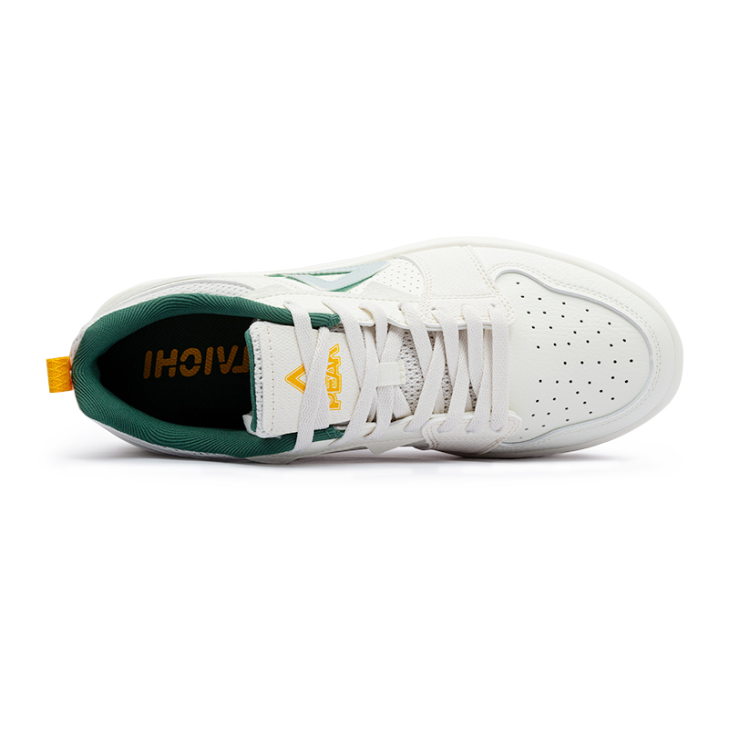Peak Taichi Culture Shoes-White/Green