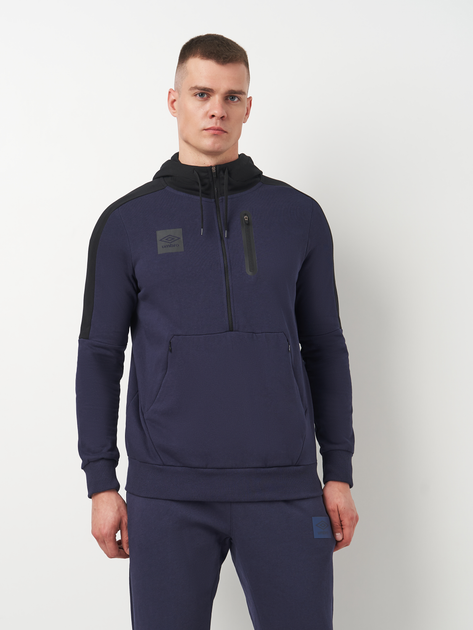 Umbro Tracksuit Terrace Half Zip Hoodie And Terrace Jogger Peacoat / Black