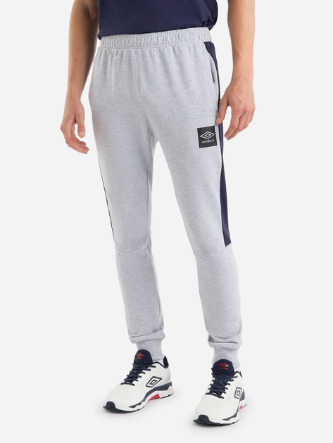 Umbro Tracksuit Terrace Half Zip Hoodie And Terrace Jogger Light Grey Marl / Peacoat