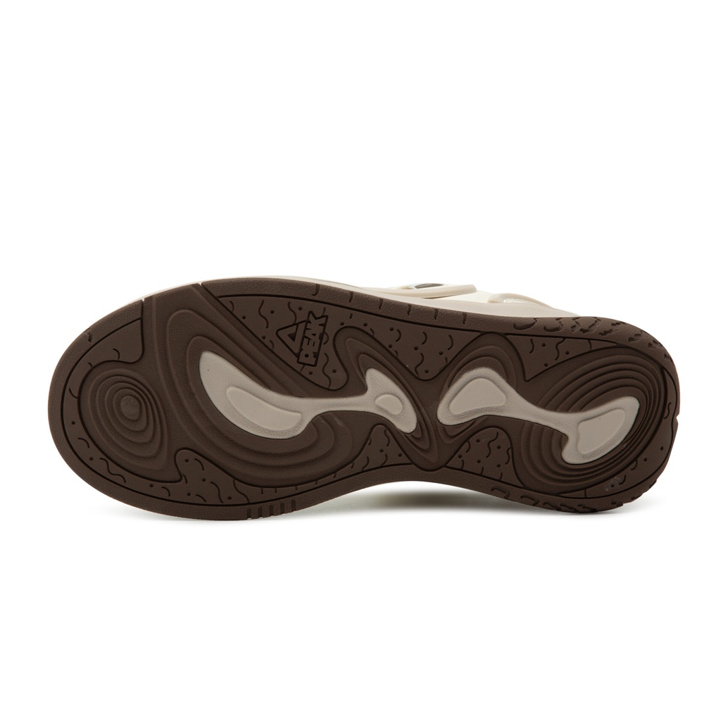 Peak Taichi Casual Shoes Canvas White/Brown