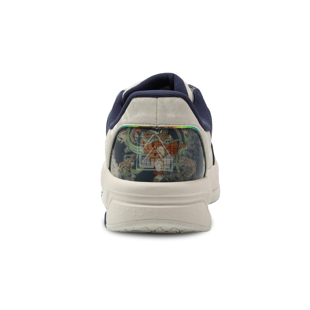 Peak Taichi Casual Shoes Milky White/Navy
