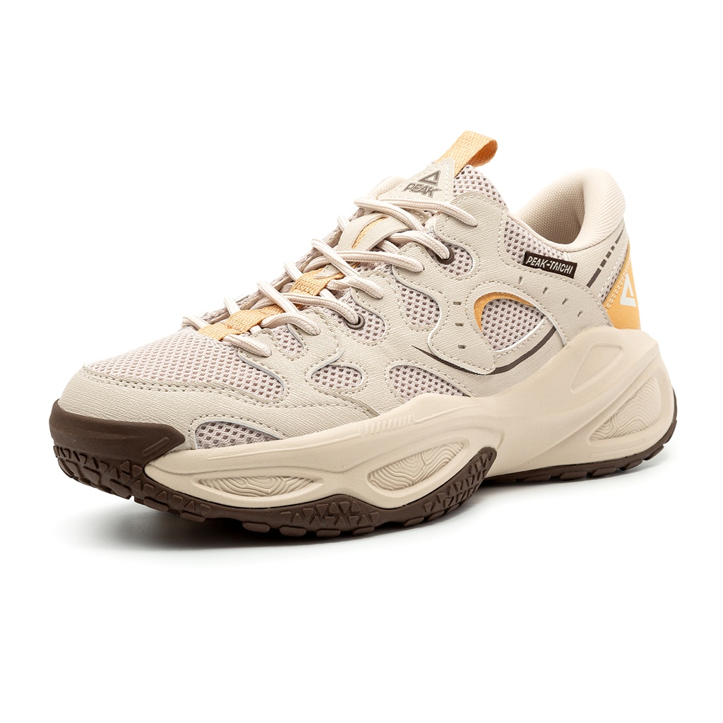 Peak Taichi Casual Shoes Ivory Yellow