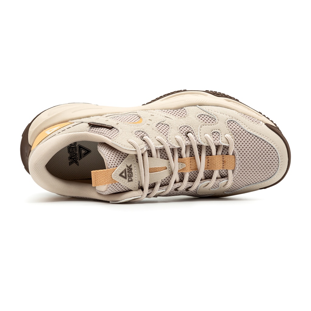 Peak Taichi Casual Shoes Ivory Yellow