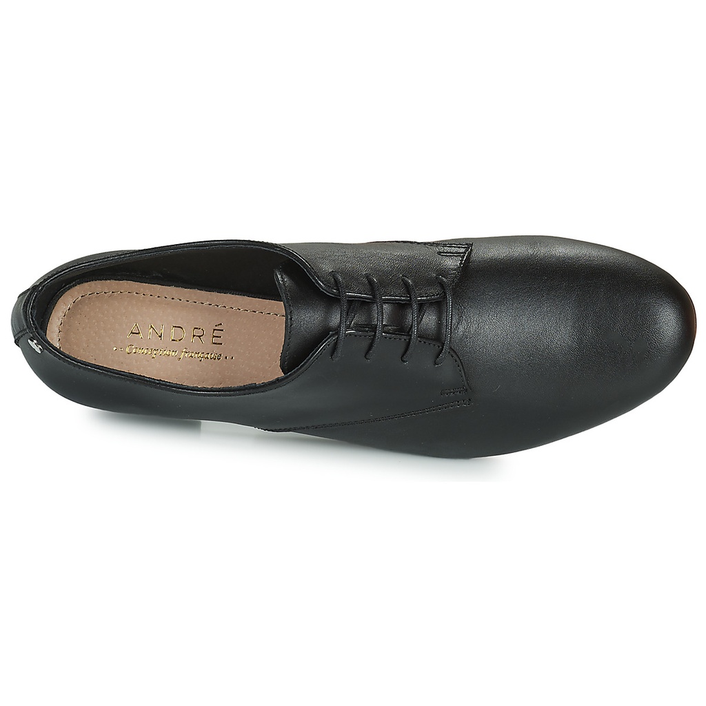 Andre Derby Femme Complicity Cuir Noir