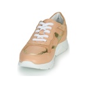Andre Baskets Femme Cuir Rose