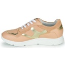 Andre Baskets Femme Cuir Rose