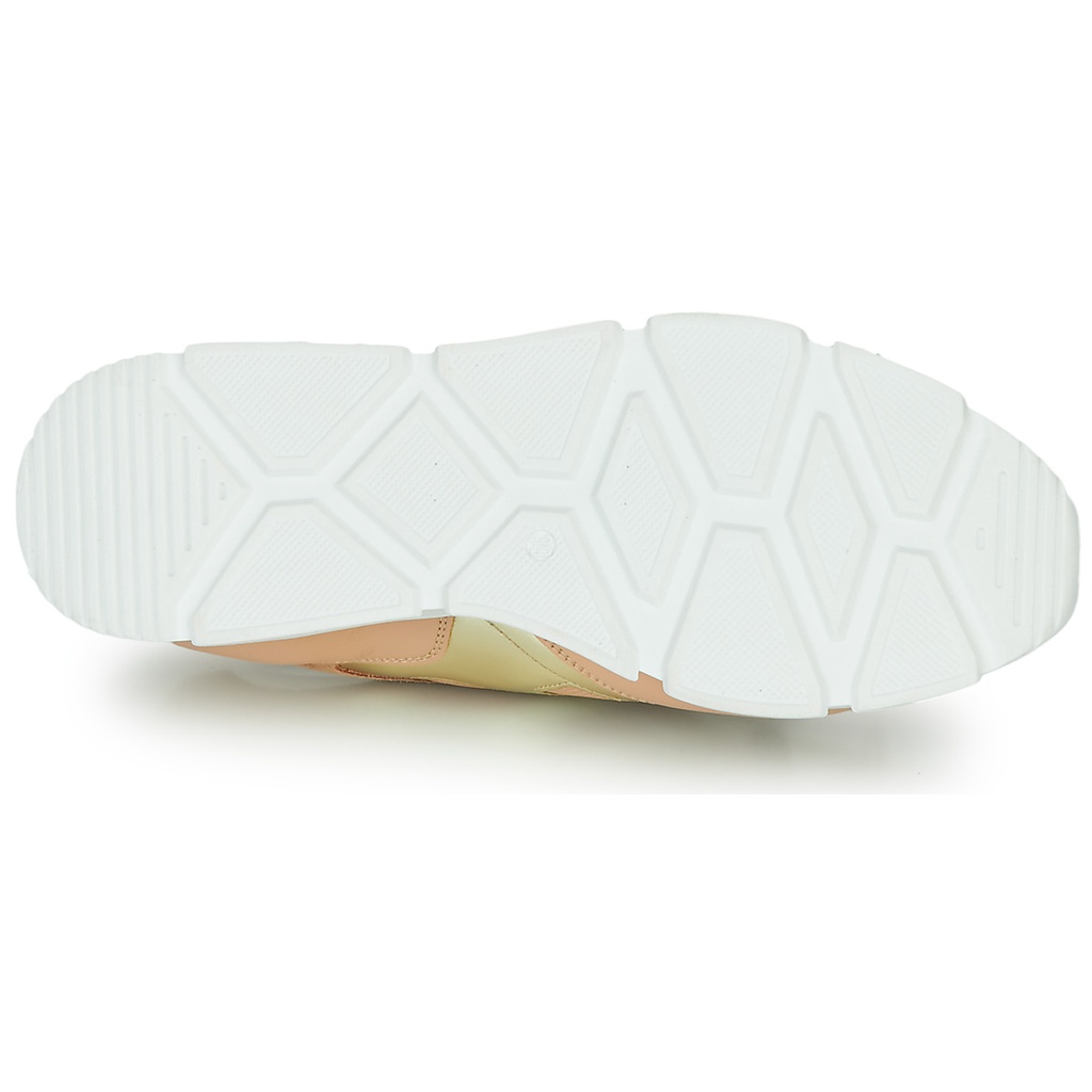 Andre Baskets Femme Cuir Rose