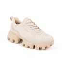 Vo7 Baskets De Luxe Amber Femme Beige