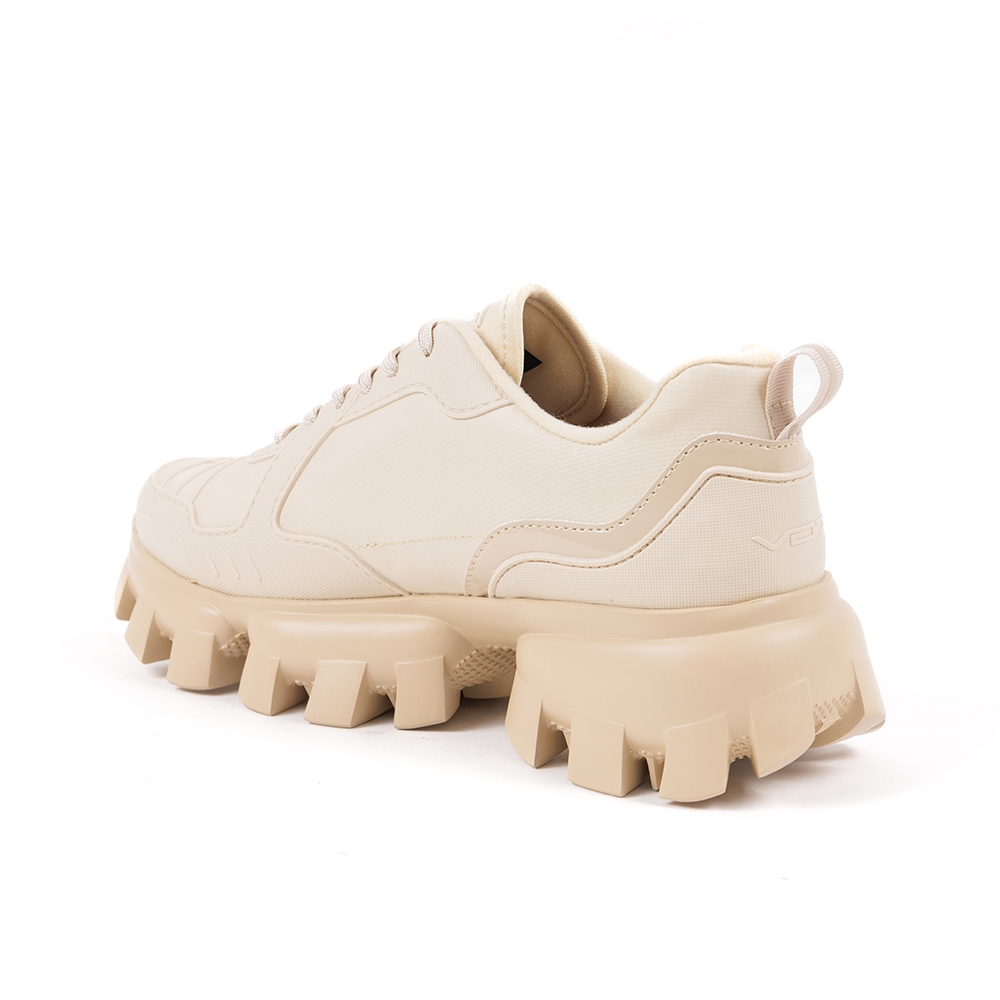 Vo7 Baskets De Luxe Amber Femme Beige