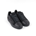 Vo7 Baskets De Luxe Roma Glitter Homme Noir