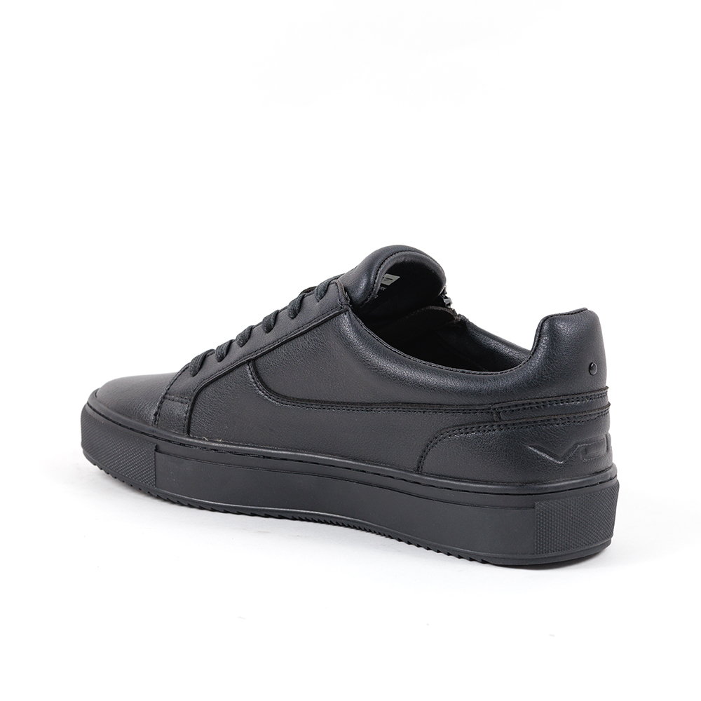 Vo7 Baskets De Luxe Roma Pur Homme Noir