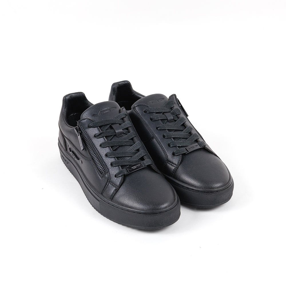 Vo7 Baskets De Luxe Roma Pur Homme Noir