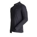 Depart Polo A Manches Homme Noir