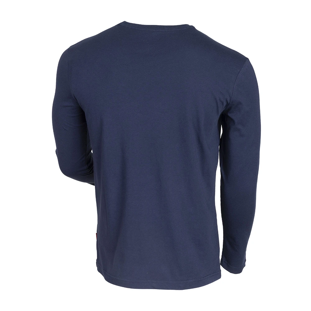 Depart T-Shirt A Manches Hommes Bleu Marine