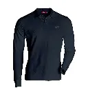 Depart Polo A Manches Homme Noir