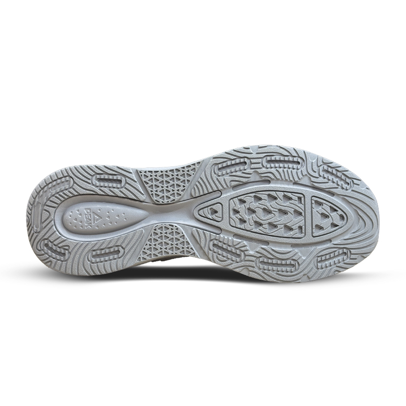 Peak Taichi Walking Shoes Silver Grey