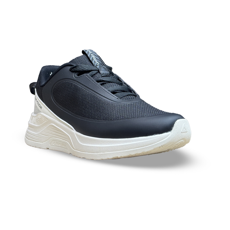 Peak Taichi Walking Shoes Black/Milky White