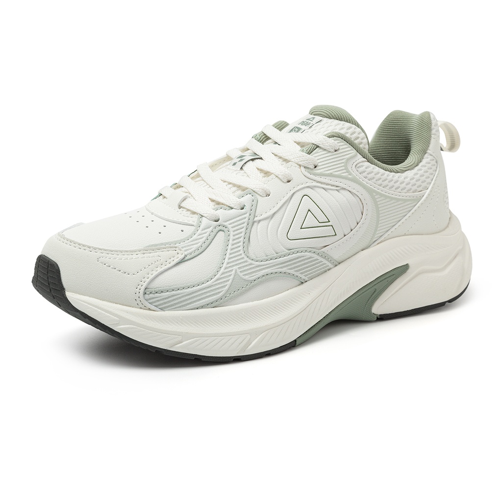 Peak Taichi Training Running Shoes-White/Green White/Green