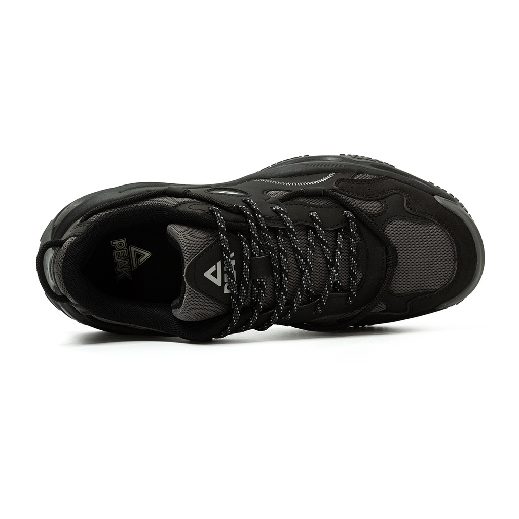 Peak Taichi Retro Casual Shoes-Black/Magnetic Grey Black/Magnetic Grey