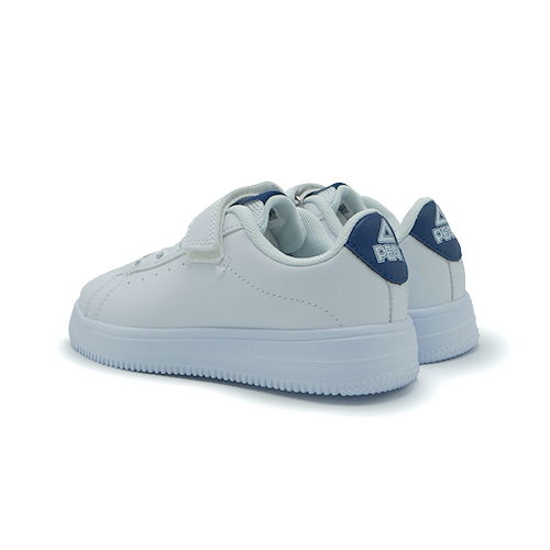 Kids Casual Shoes White Navy