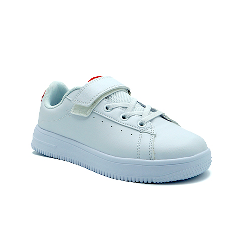 Kids Casual Shoes White Red