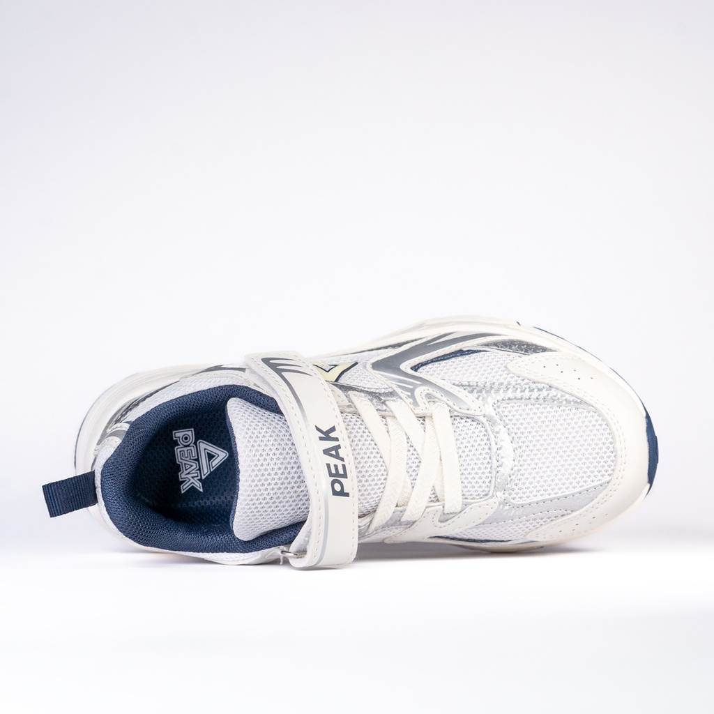 Peak Kids Casual Shoes Milk White/Silver