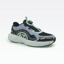 Kids Running Shoes Black Lt.Purple