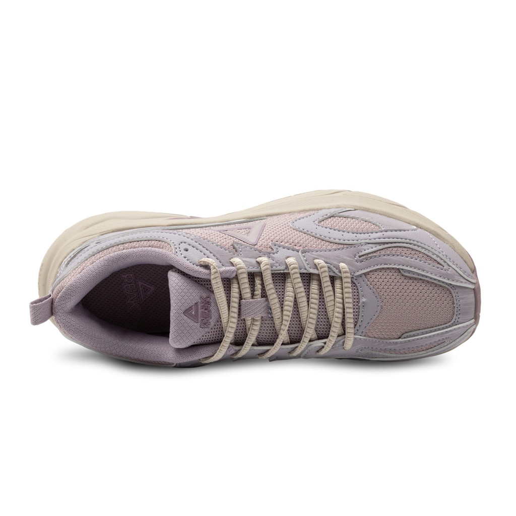 Peak Taichi Walking Shoes Silver Purple