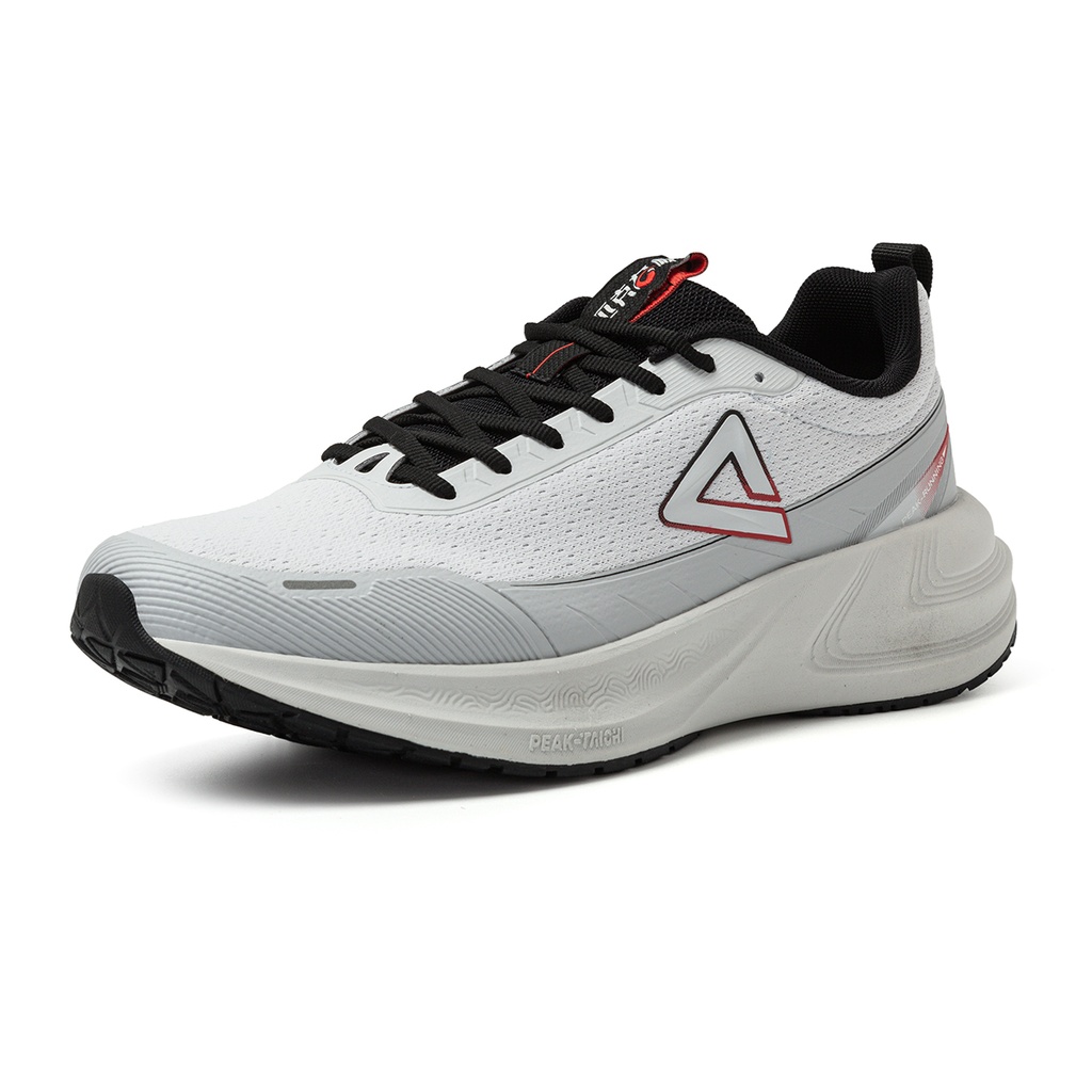 Peak Taichi Cushion Running Shoes Lt.Grey/Black
