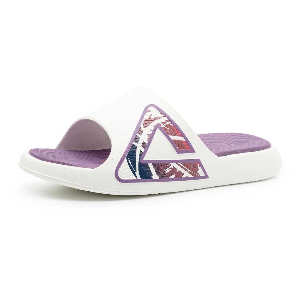 Peak Taichi Sports Slippers White/Purple