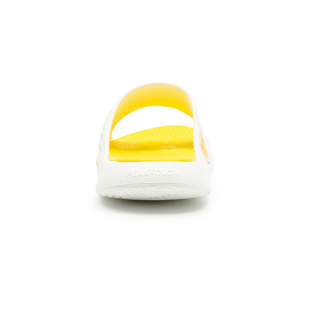 Peak Taichi Sports Slippers White/Yellow