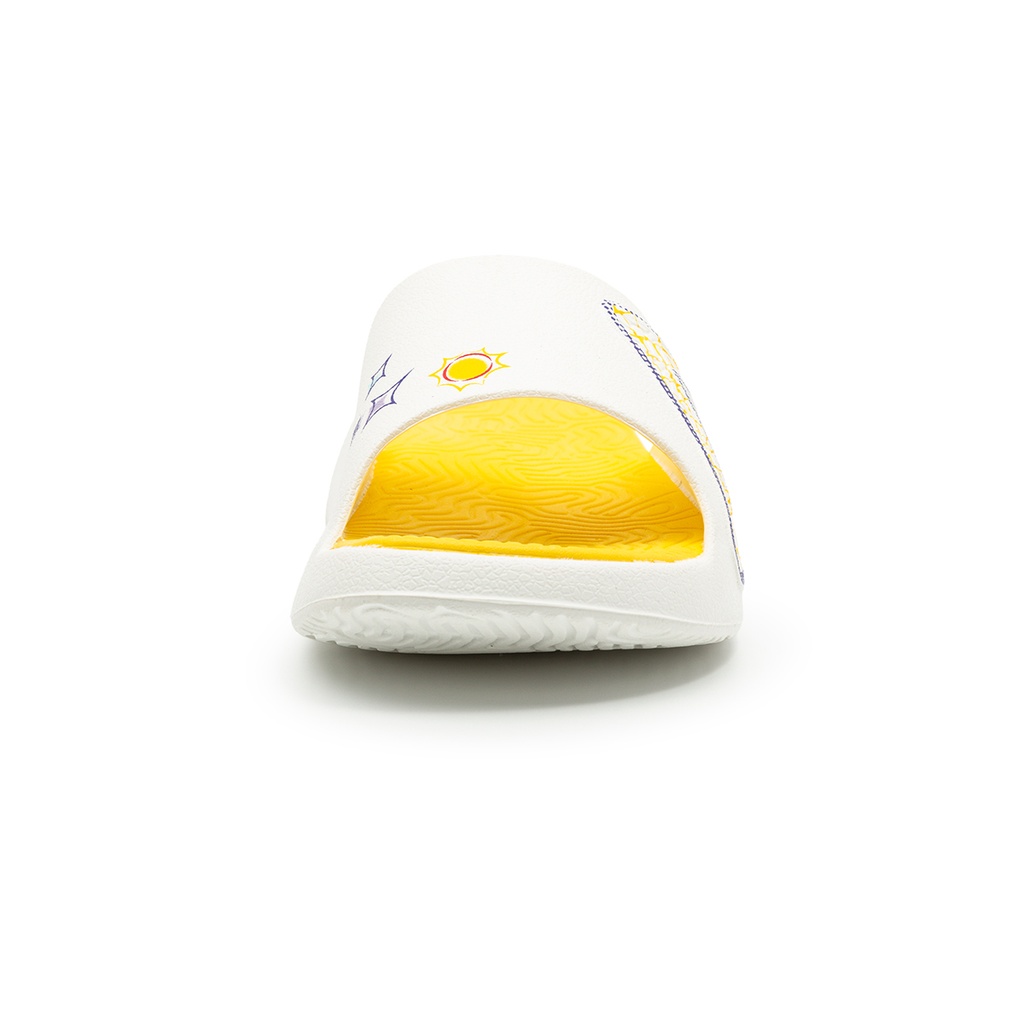 Peak Taichi Sports Slippers White/Yellow