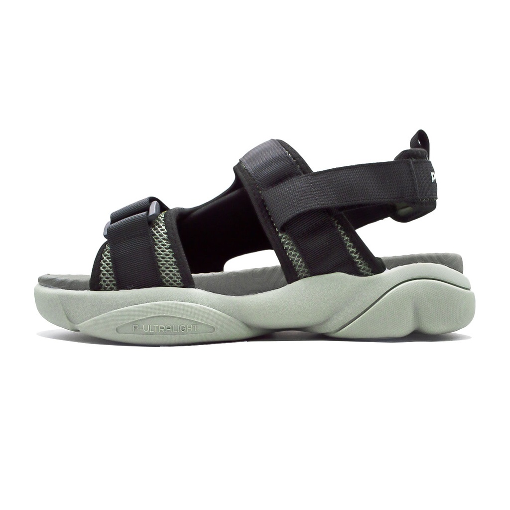 Peak Taichi Sandals Black/Olive Green