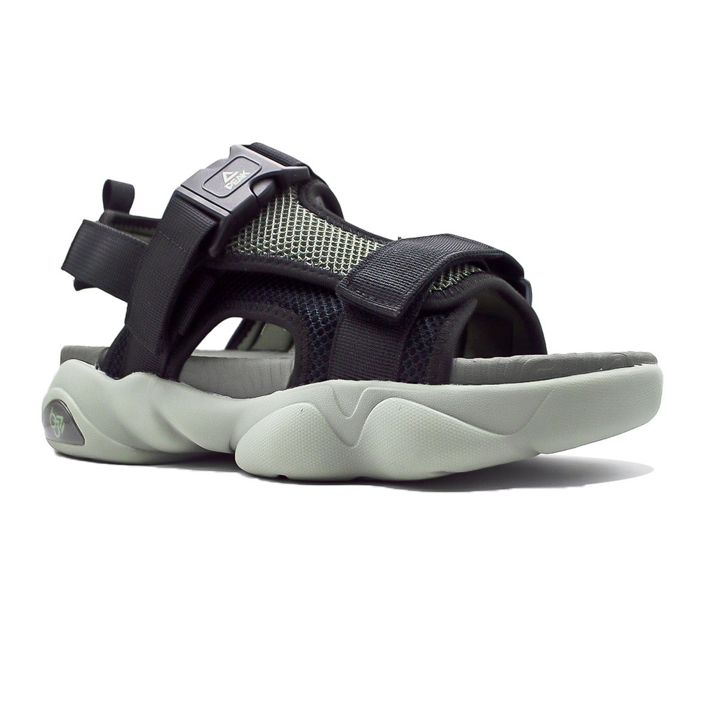 Peak Taichi Sandals Black/Olive Green