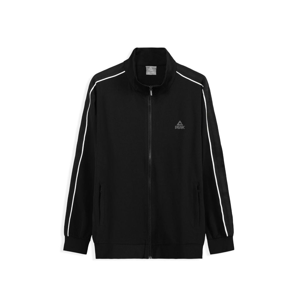 Peak Knitted Tracksuit Black