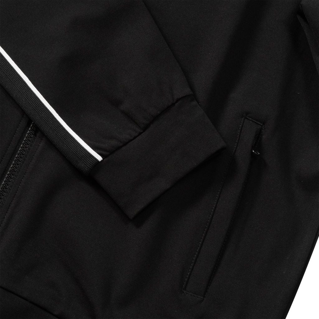 Peak Knitted Tracksuit Black