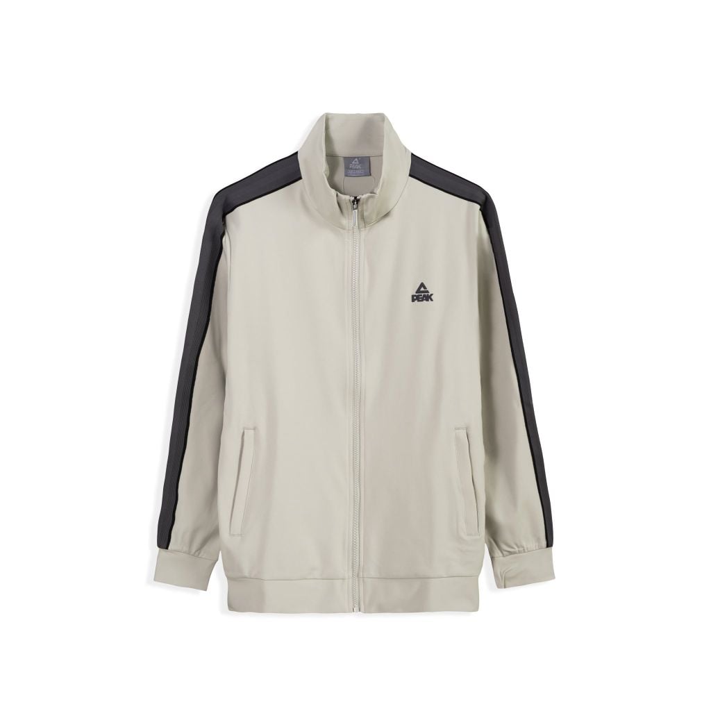 Peak Knitted Tracksuit Grey