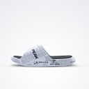 Peak Slippers White/Black